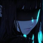 anime-girls-black-hair-bandages-dark-hd-wallpaper-preview